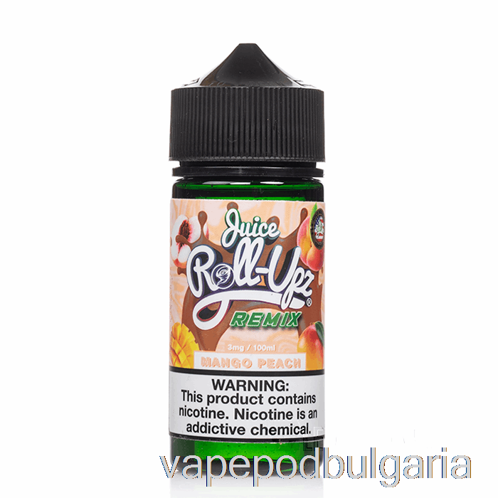 Vape Bulgaria Mango Peach - Juice Roll Upz Remix - 100ml 3mg